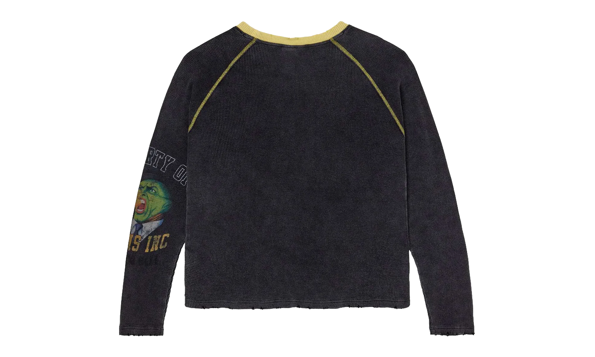 Lost and Found Thermal Sweatshirt "Black" VAL126
