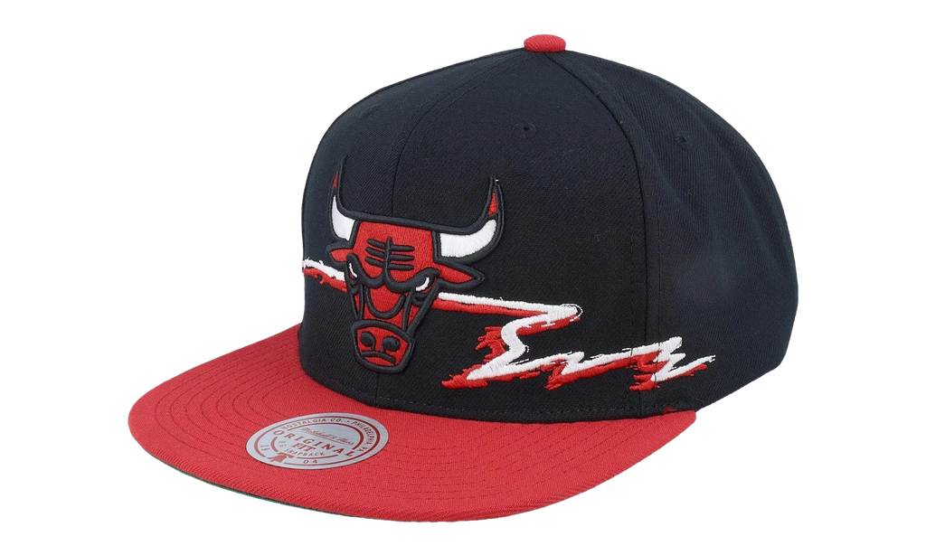NBA Life Line Snapback Cap "Chicago Bulls - Black" HS9550 CBUBLCK