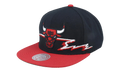 NBA Life Line Snapback Cap "Chicago Bulls - Black" HS9550 CBUBLCK