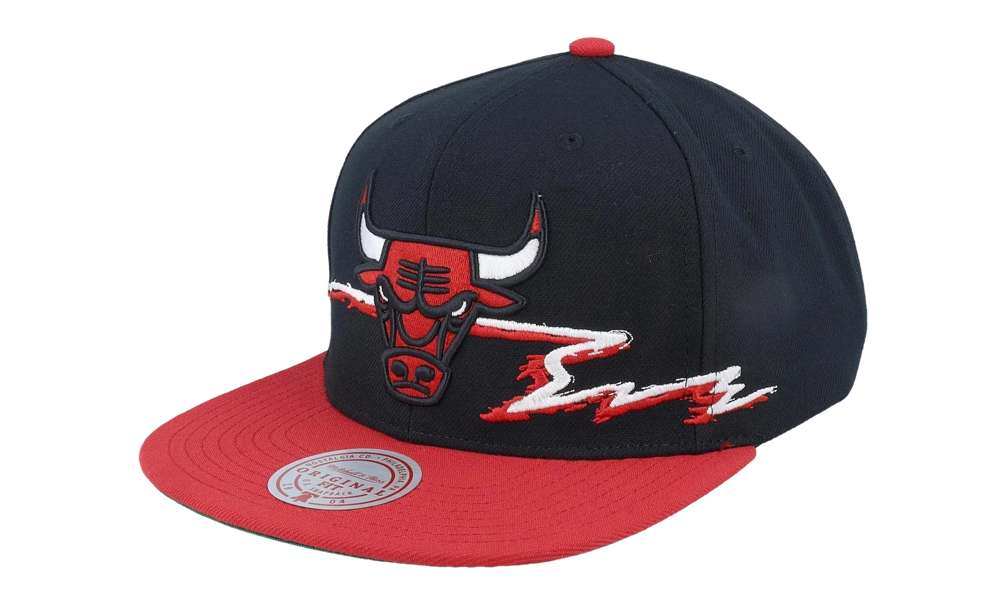 NBA Life Line Snapback Cap "Chicago Bulls - Black" HS9550 CBUBLCK