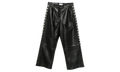 Studded Leather Trousers "Black" VAQ10P001