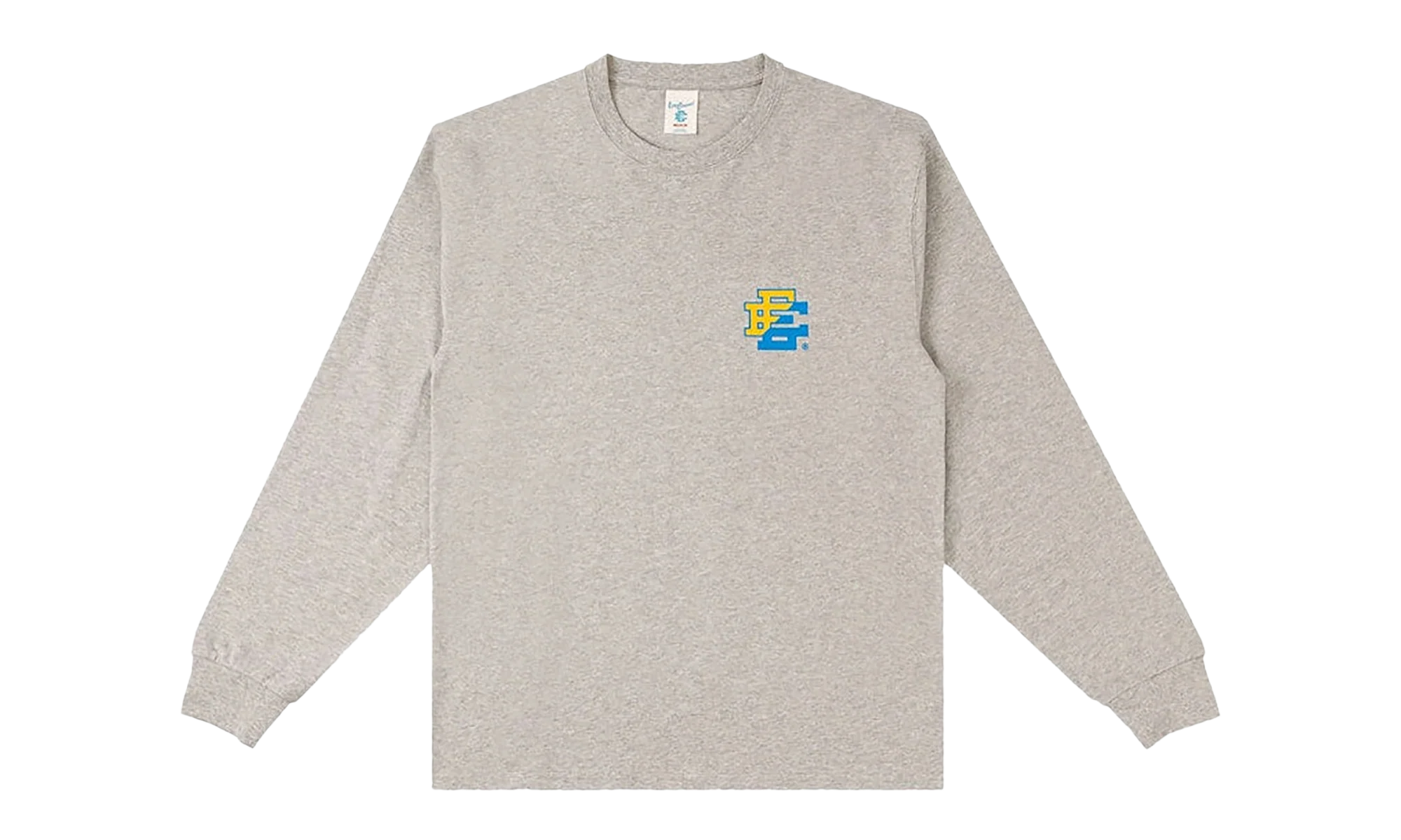 EE LONG SLEEVE T-SHIRT "SS24 - Gray/Yellow/Baby Blue" EE533