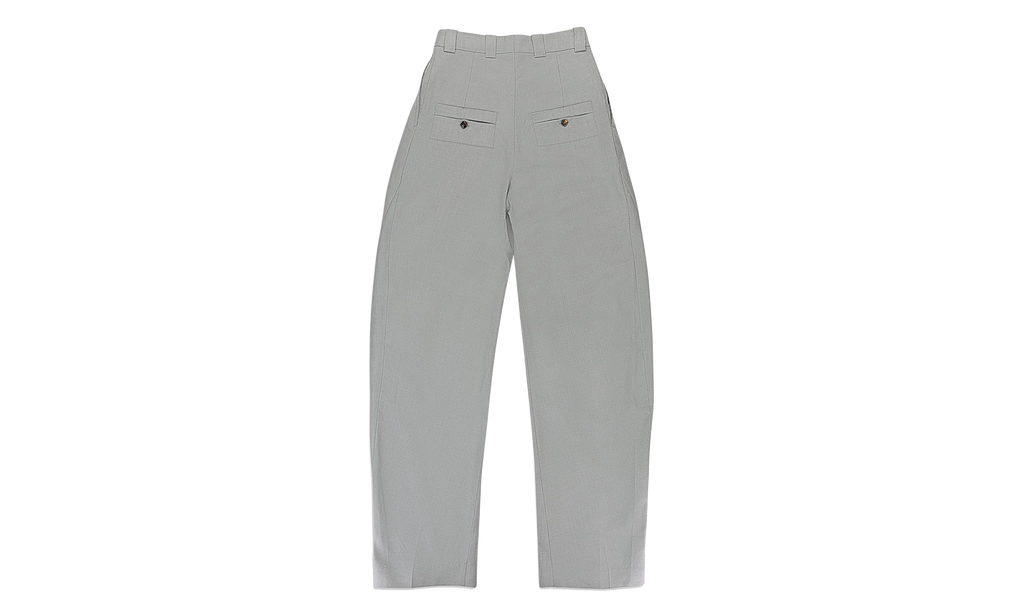ALCOHOLE GRANDPA WORN TAILORED TROUSERS "Grey" 95 OCY 1190