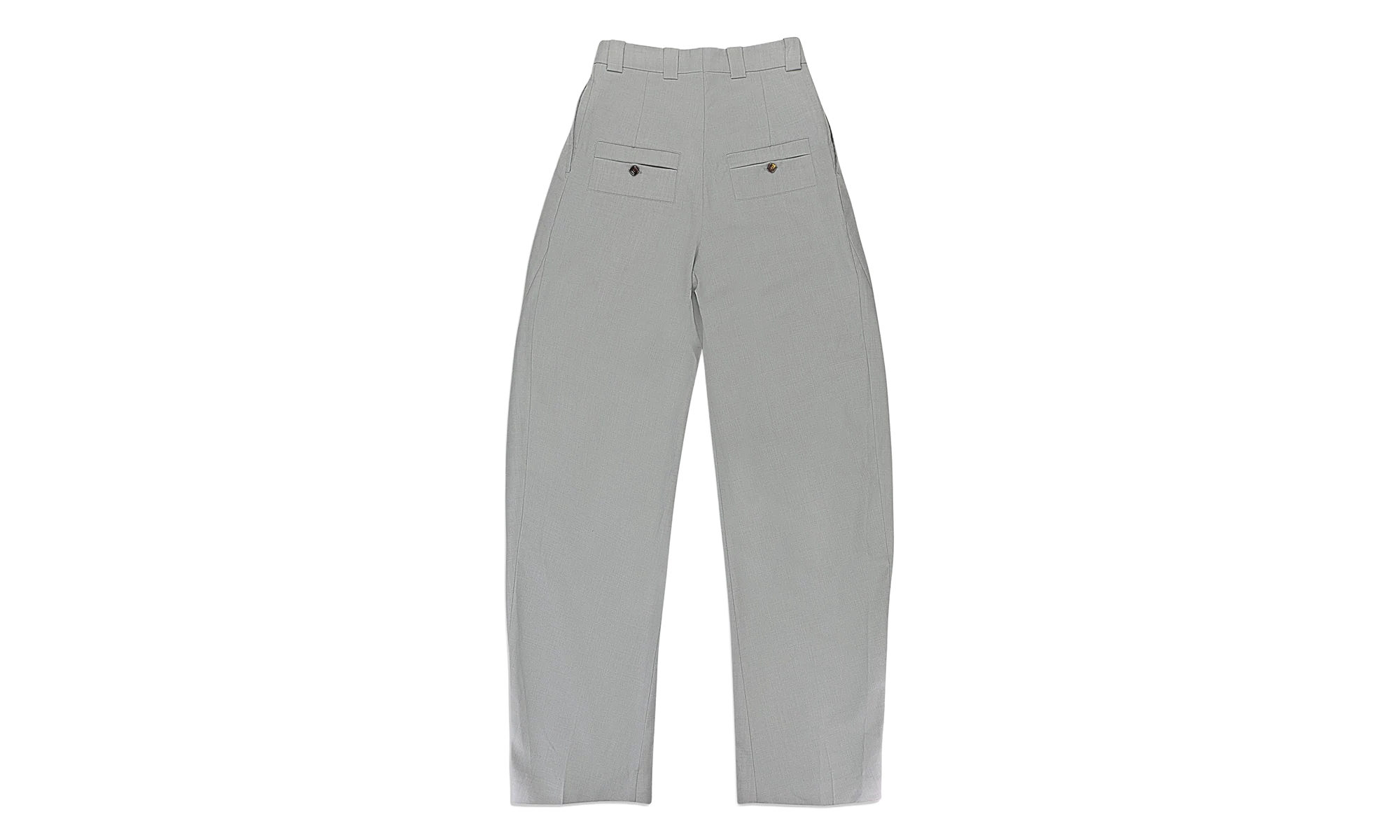 ALCOHOLE GRANDPA WORN TAILORED TROUSERS "Grey" 95 OCY 1190