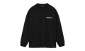 Jersey Long-Sleeve Sweatshirt "Black" 125HO244370F