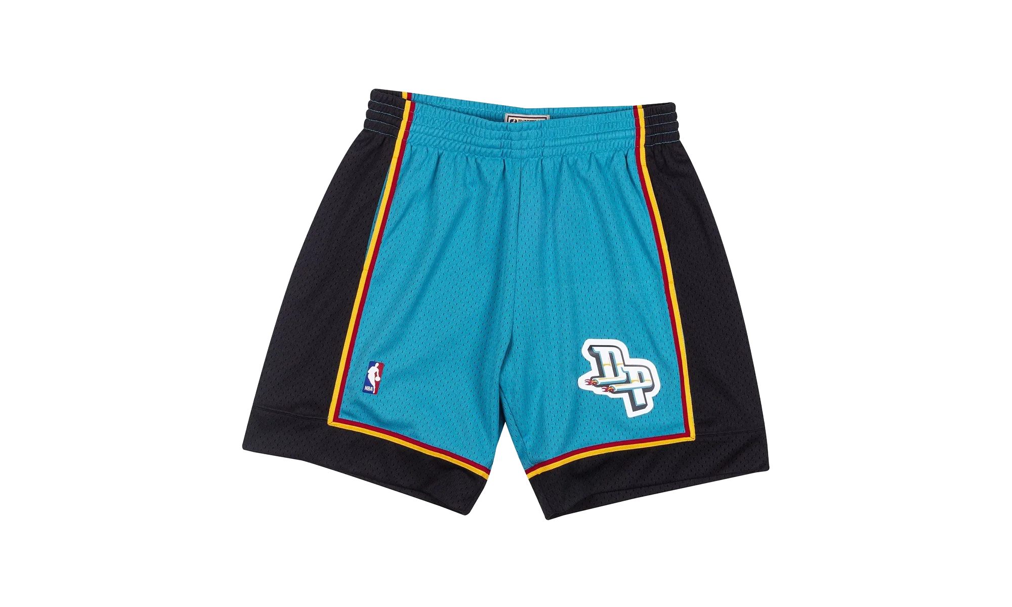 NBA Swingman Shorts "1998 Detroit Pistons - Harbor Blue" SMSHCP19234 DPIHRBL98