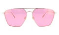 Rectangle Sunglasses "Shiny Gold" MCM130S-726