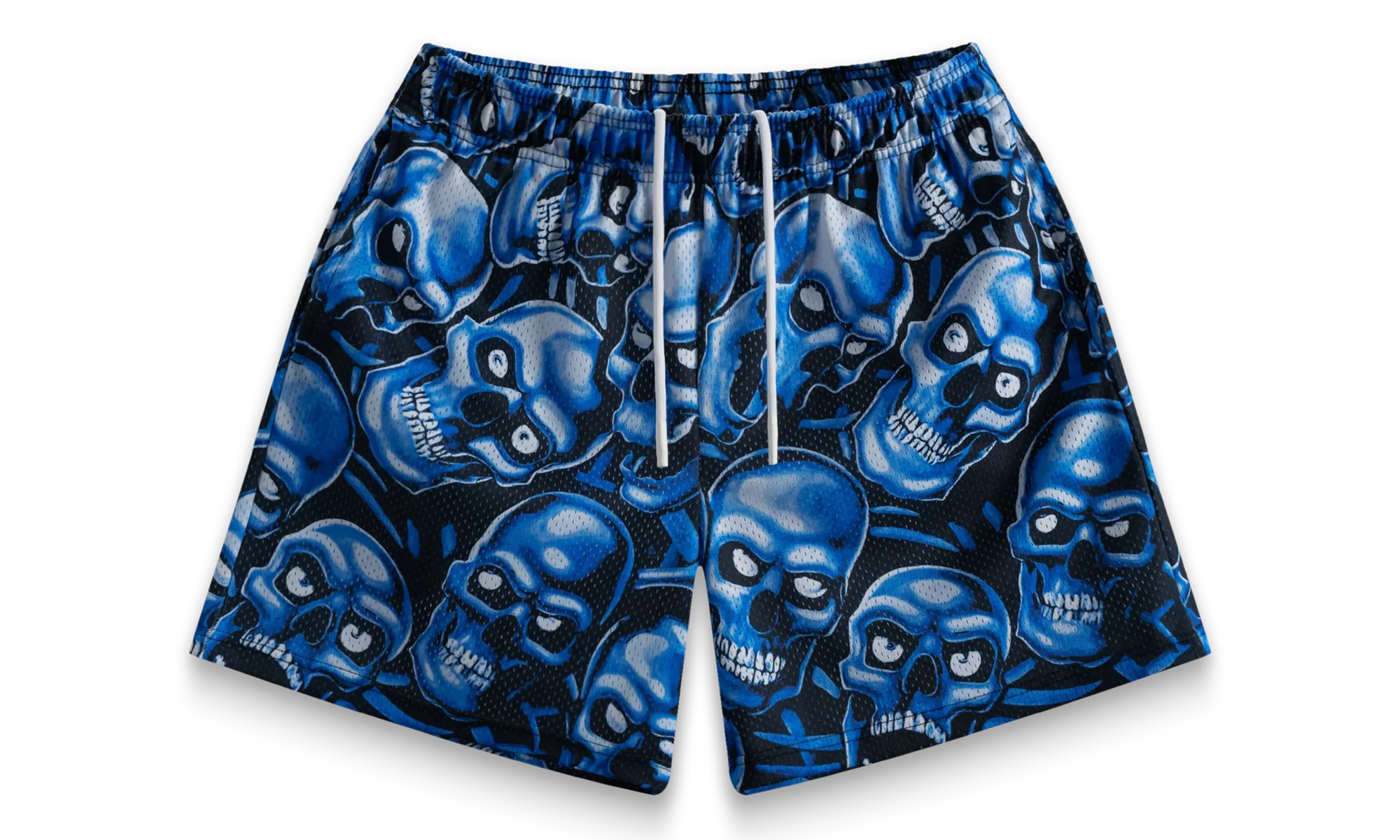 Skully Shorts "Blue" BS115
