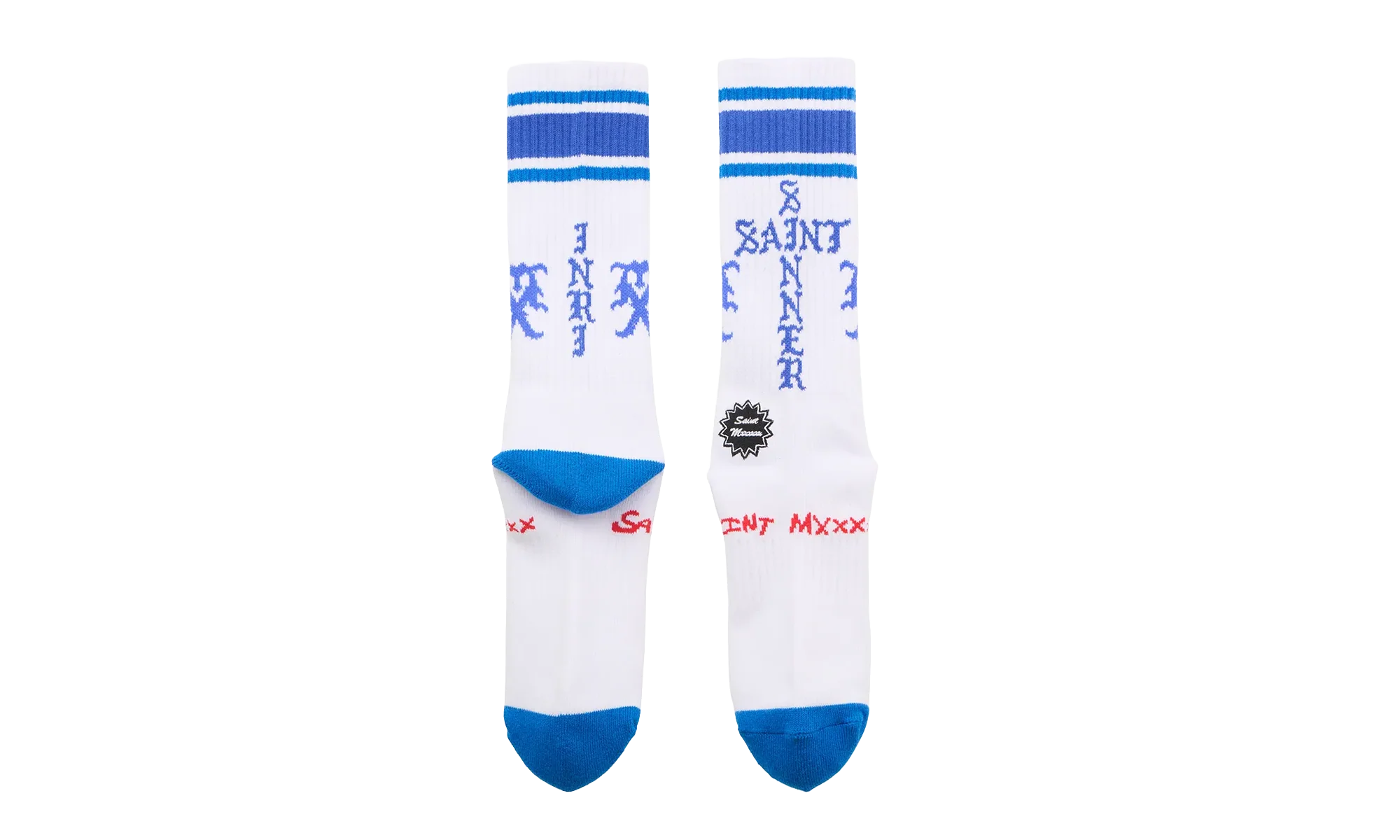 Sinner Sock "White / Blue" SM HR1 0000 109