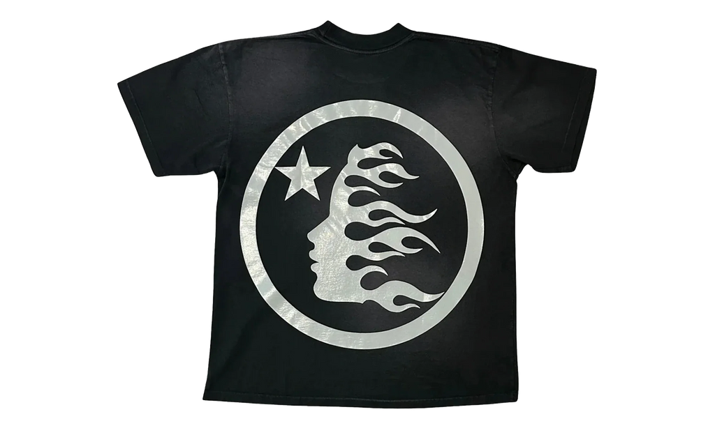Gel Sport Logo T-Shirt "Black / Blue" HSR130