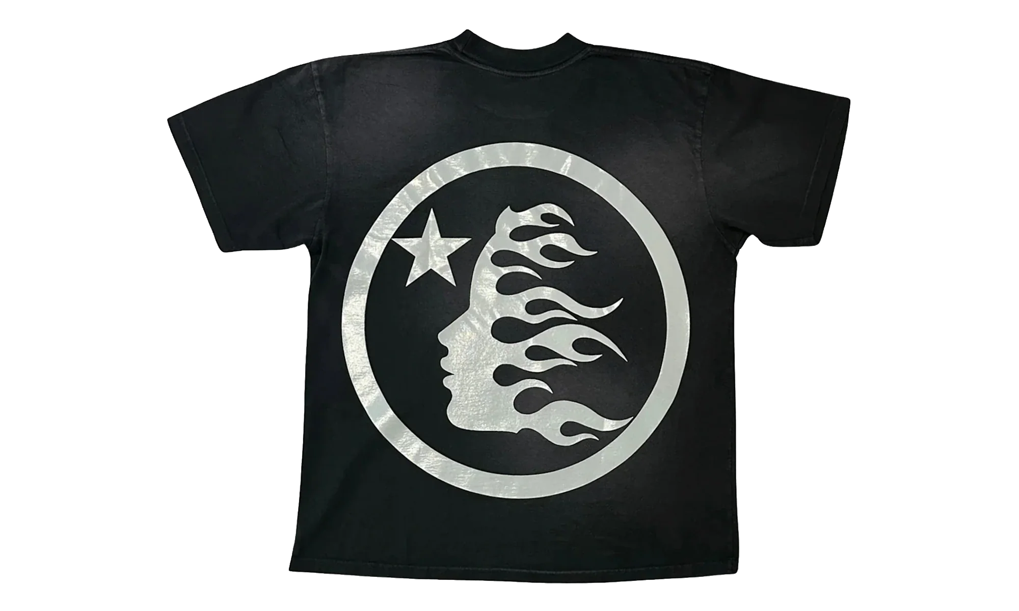 Gel Sport Logo T-Shirt "Black / Blue" HSR130