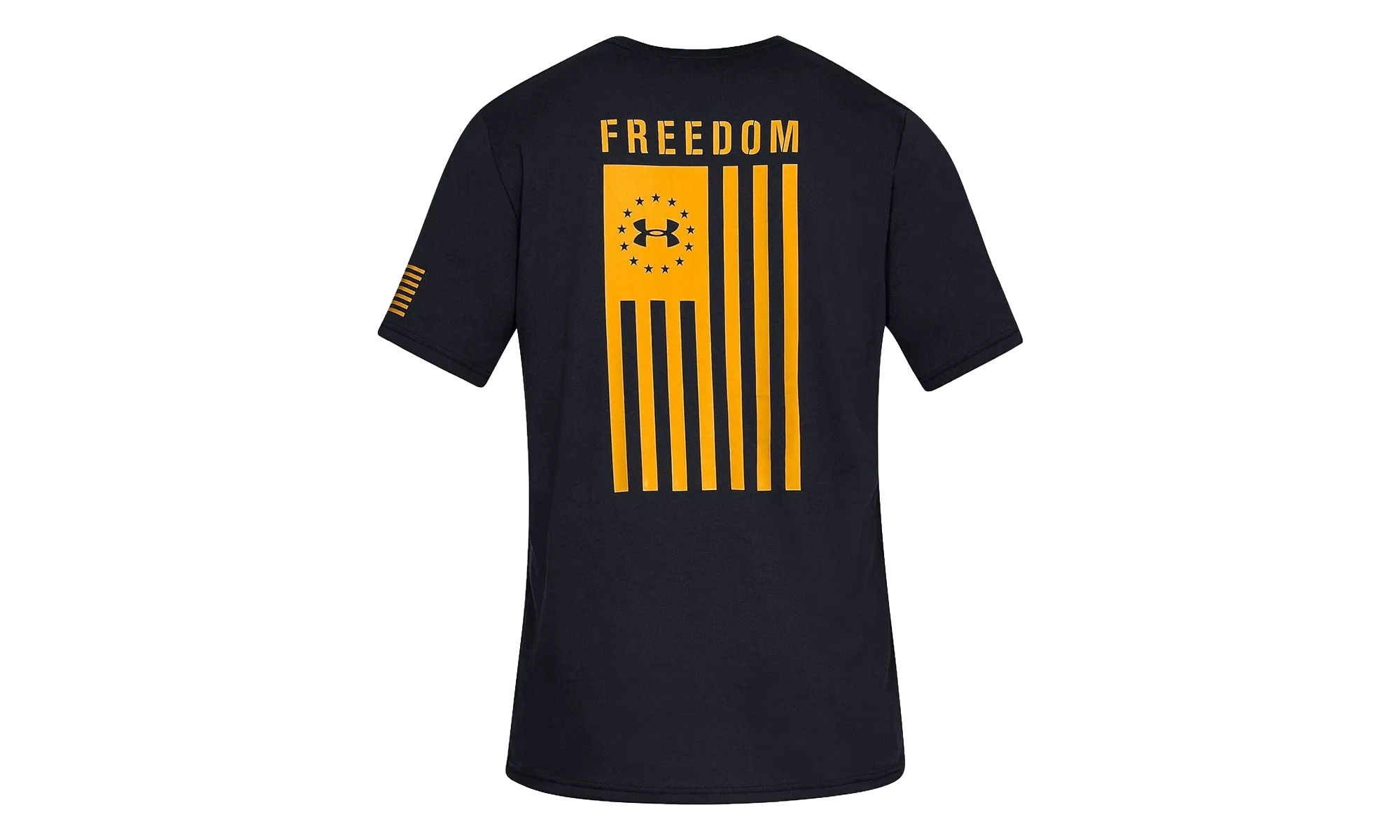 Freedom Flag T-Shirt "Black / Steeltown Gold" 1333350 003