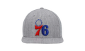 NBA Team Heather 2.0 Snapback Cap "Philadelphia 76ers - Grey Heather" HHSS3272 P76YYPPPGYHT