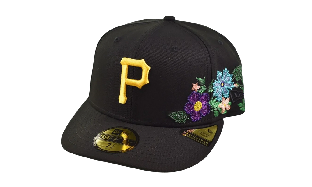 59FIFTY Tonal Florals Pittsburg Pirates Fitted Hat "Black" 60668936