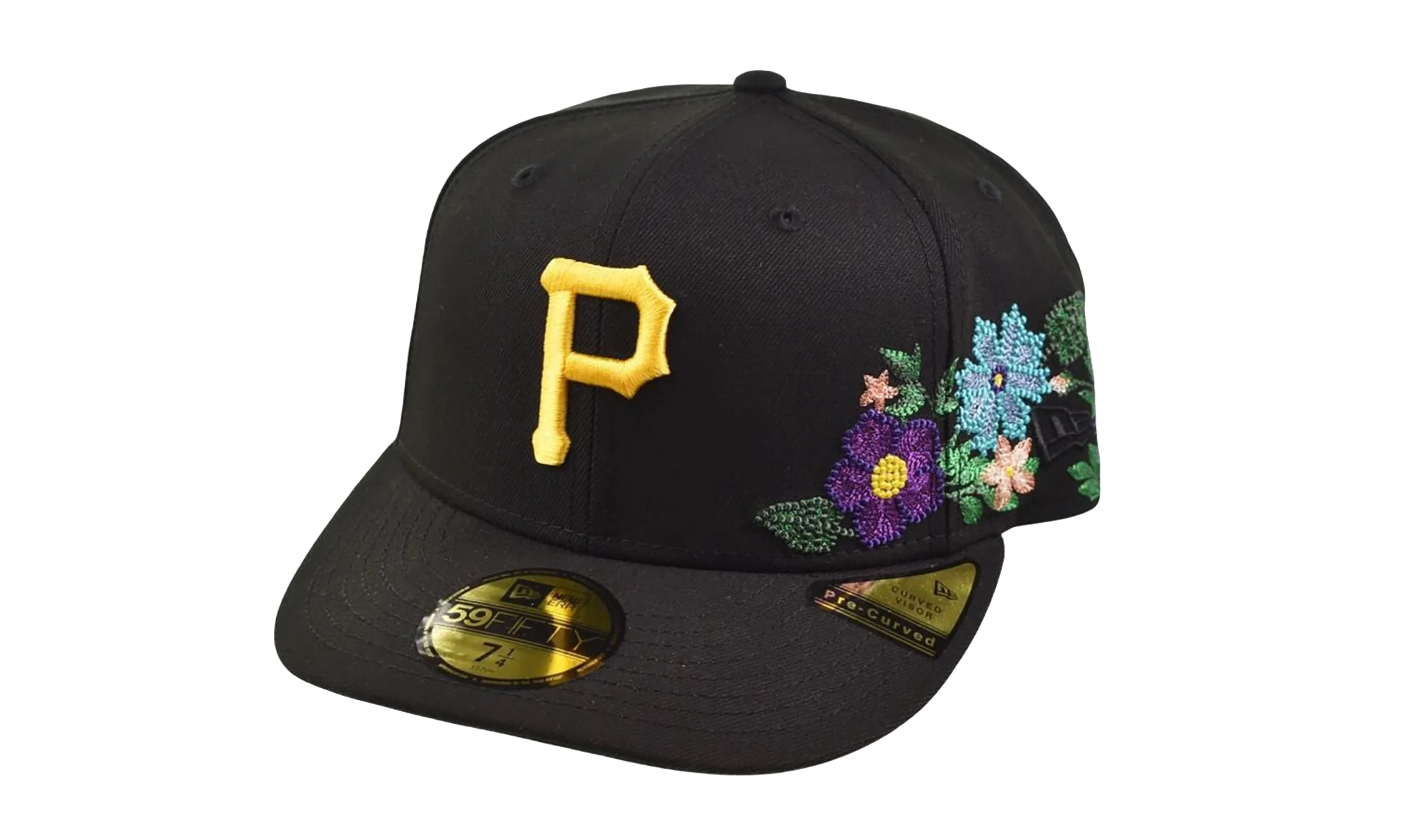 59FIFTY Tonal Florals Pittsburg Pirates Fitted Hat "Black" 60668936