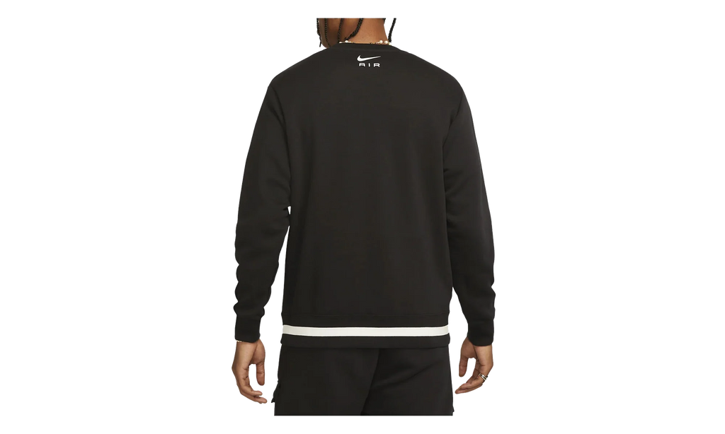 Air Swoosh Fleece Crewneck Sweatshirt "Black" FN7692 010