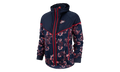 Floral Print Jacket WMNS "Blue" 922188 471