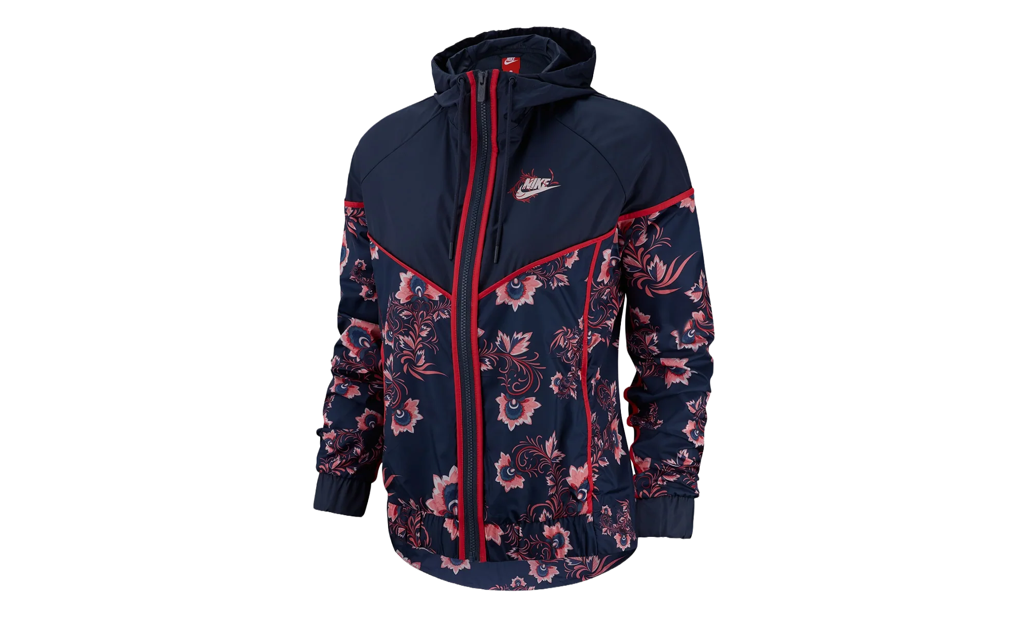 Floral Print Jacket WMNS "Blue" 922188 471