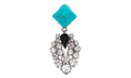CRYSTAL DROP EARRINGS "TURQUOISE" SM1VG0054P6479974