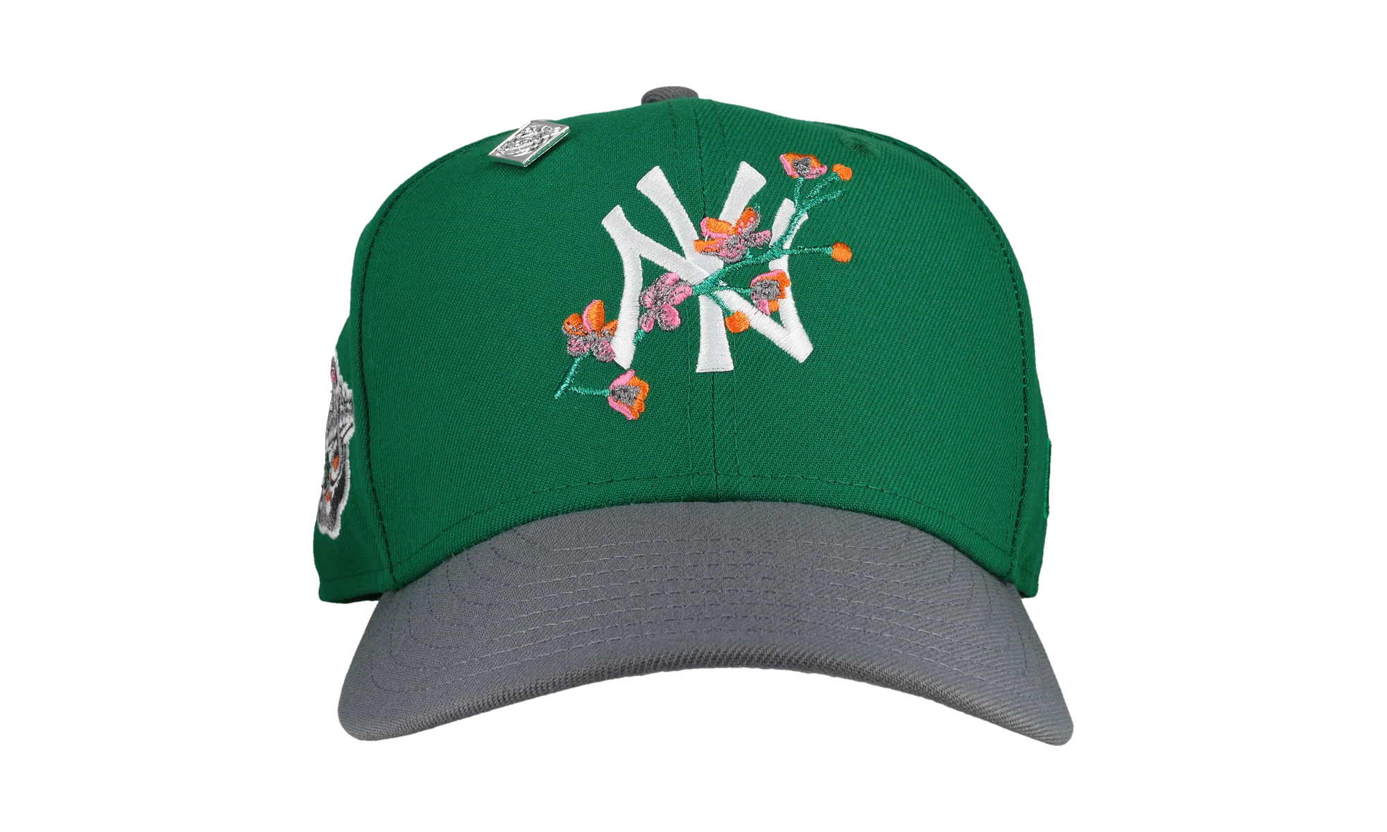 59FIFTY New York Yankees 1998 World Series Fitted Hat "Green / Floral" NE245