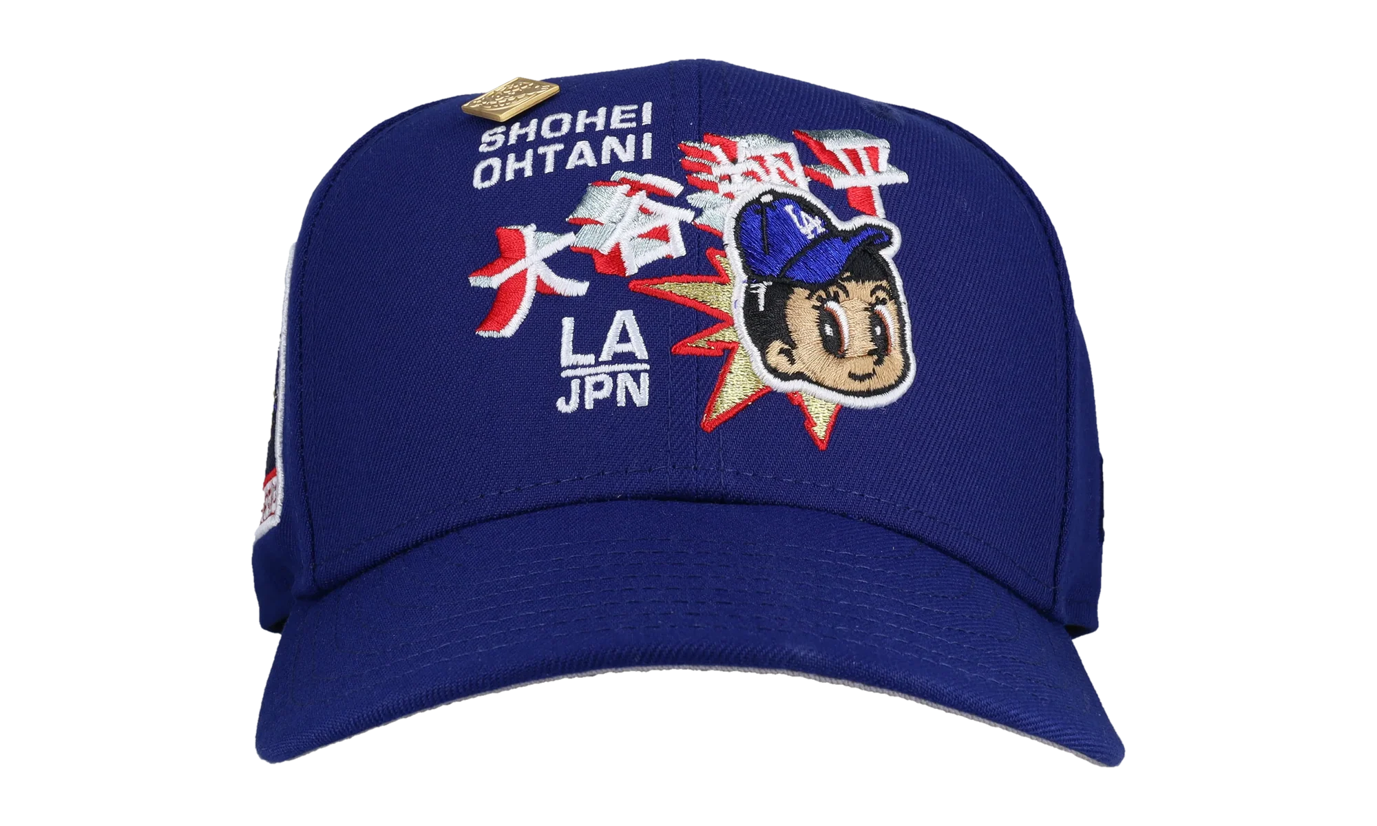 59FIFTY Los Angeles Dodgers 2025 Ohtani Tokyo Series Fitted Hat "Blue / Gold" NE143