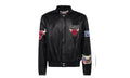 Chicago Bulls Full Leather Jacket Black AR "Black" NBA CHI BUL 105