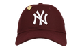 9TWENTY New York Yankees Adjustable Hat "Maroon" NE304