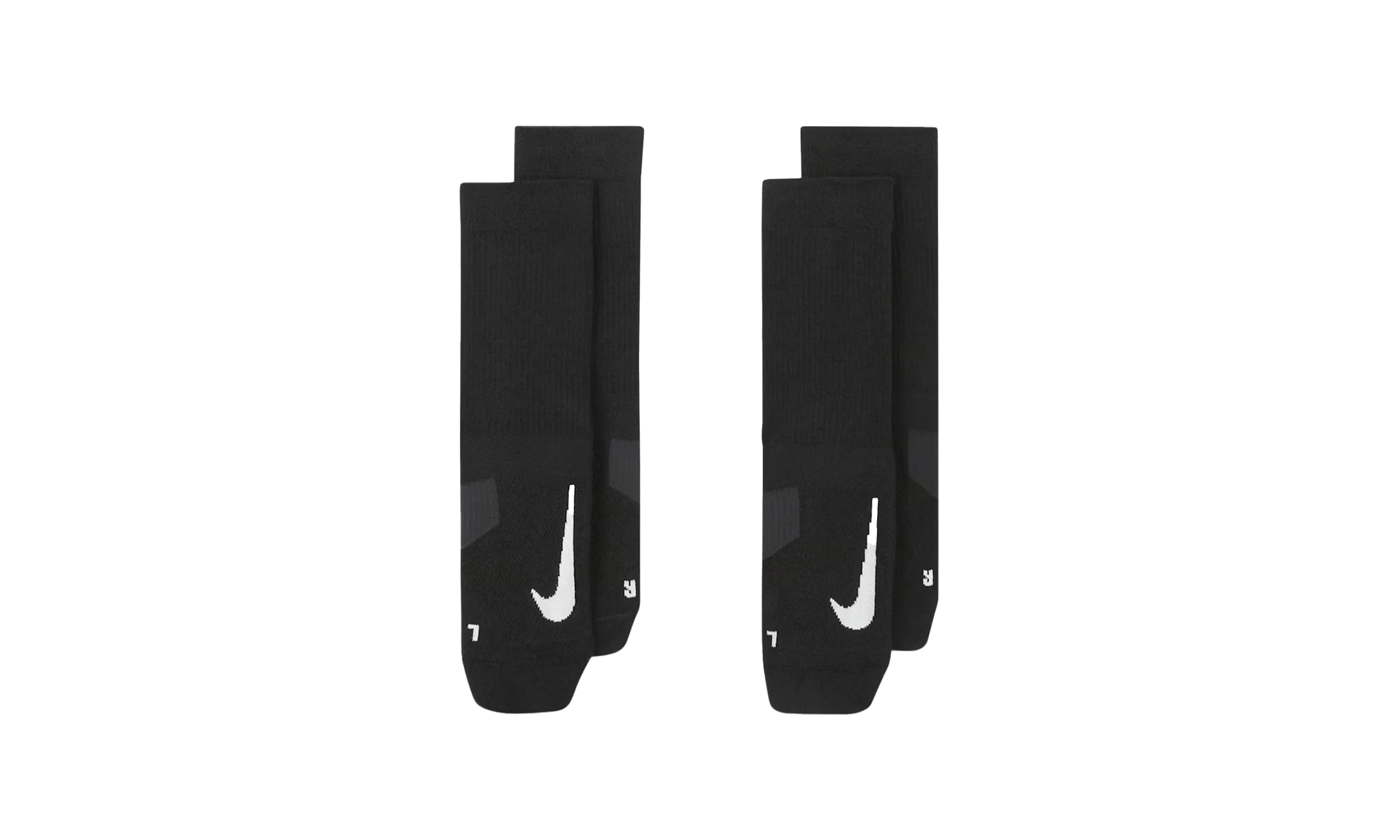 Multiplier Crew Socks (2 Pairs) "Black / White" SX7557 010