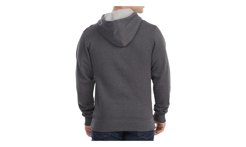 Powerblend Fleece Script Logo Hoodie "Charcoal" GF89H Y0679400C