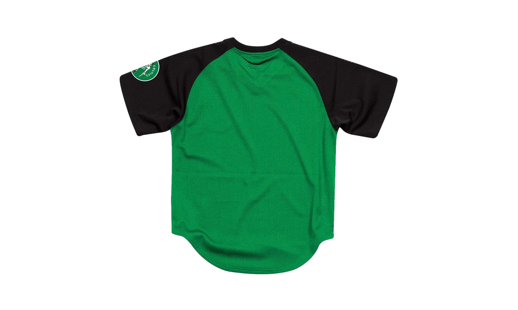 NBA Final Seconds Mesh V-Neck Shirt "Boston Celtics - Green" BA87OQ BCE E JXS