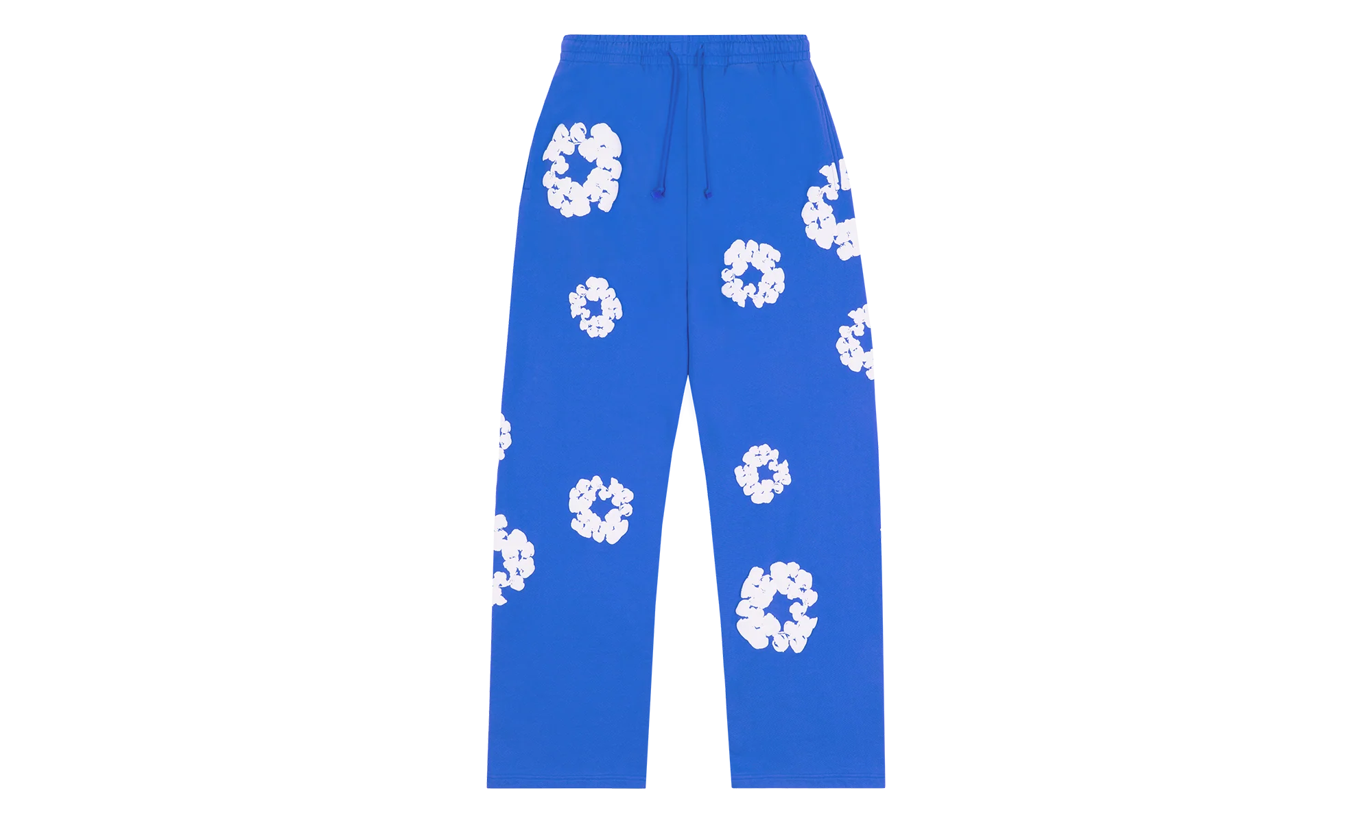 Cotton Wreath Baggy Sweatpants Blue "Blue" DT162