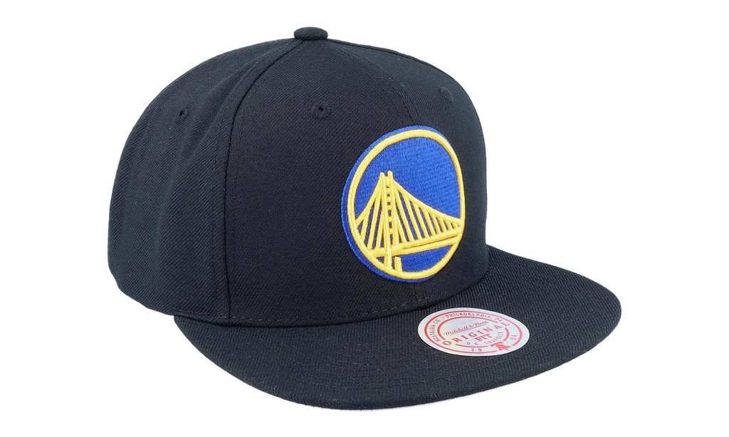 NBA Core Basic Snapback Cap "Golden State Warriors - Black / Grey" 6HSSJS19078 GSWBKGY