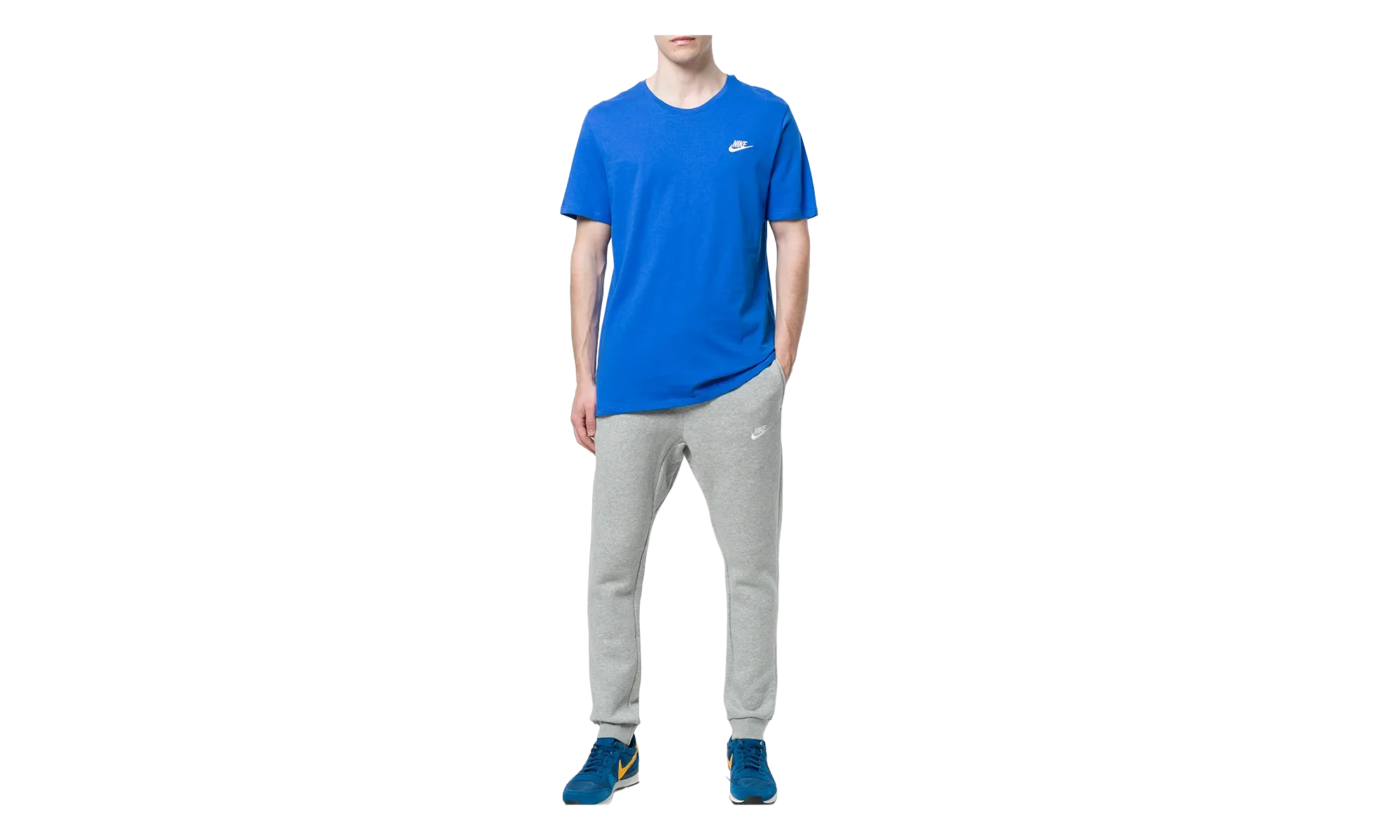 Futura Logo T-Shirt "Blue" 827021 463
