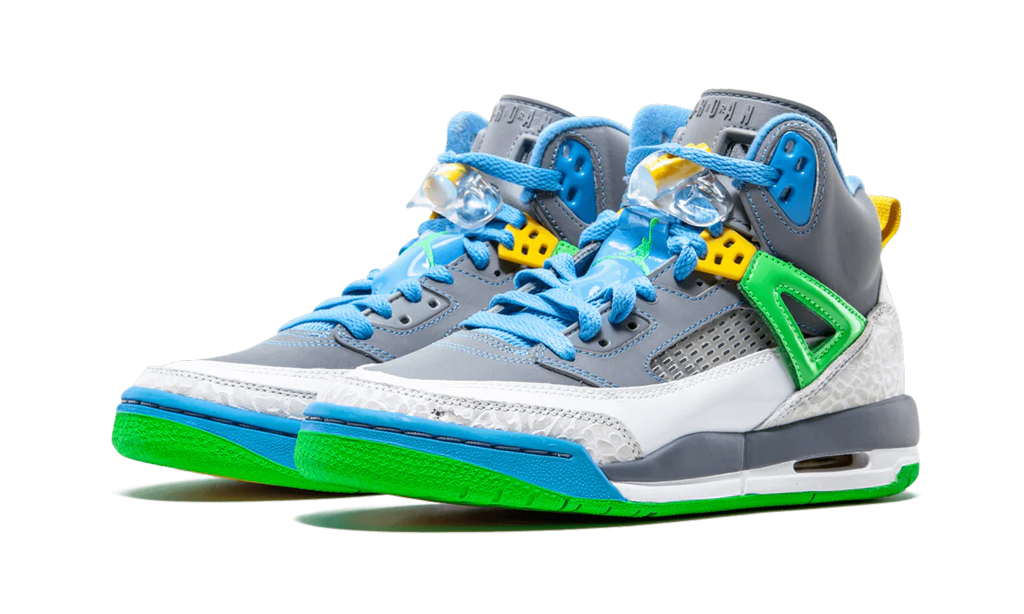 Jordan Spizike GS "STLTH / PSN GRN-UNVRSTY BL-BLT" 317321 056