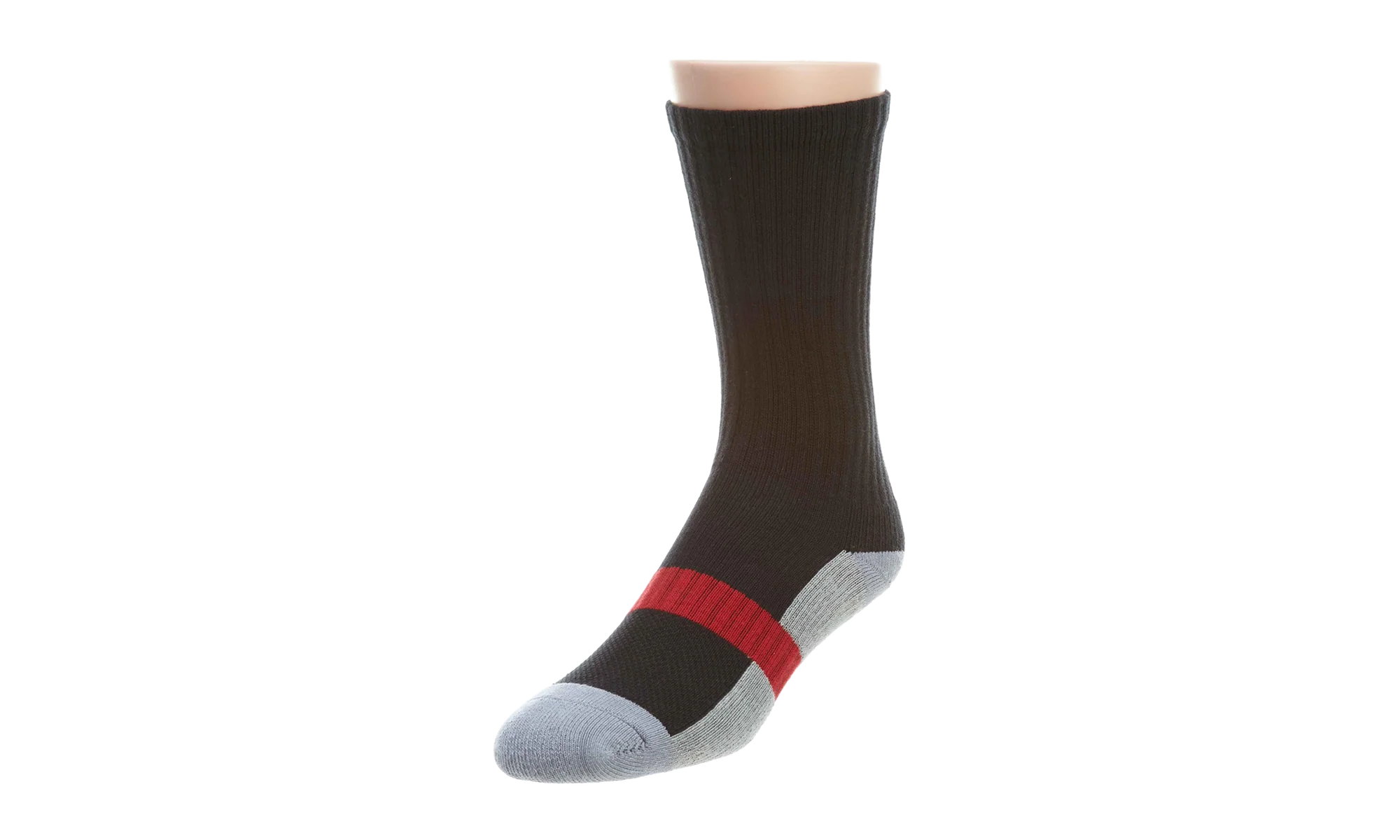 Jordan True Crew Socks "Black / Grey / Varsity Red" 437373 015