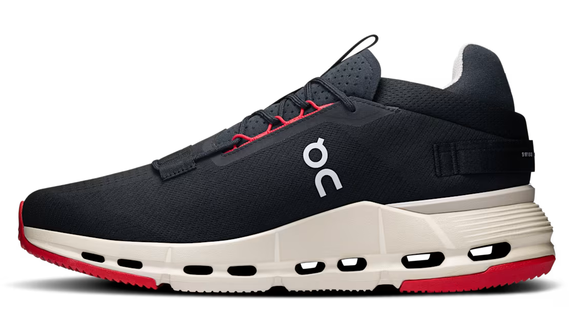 Running Cloudnova 2 Black Red
