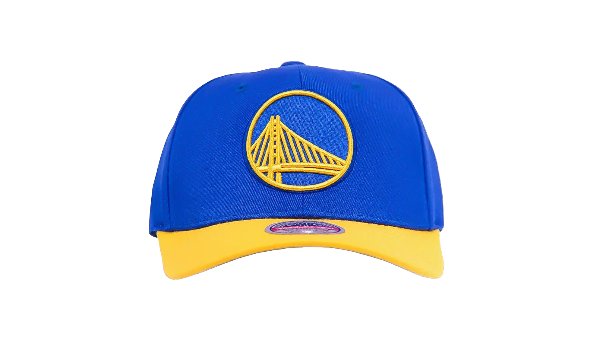 NBA Team 2 Tone 2.0 Stretch Snapback Cap "Golden State Warriors - Royal / Yellow" HHSS3265 GSWYYPPPRYYW