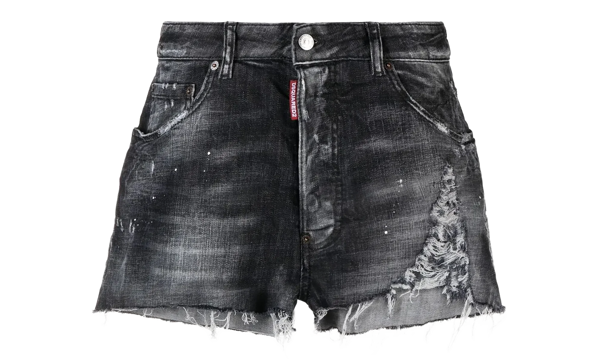 Raw Cut Baggy Shorts WMNS "Black" S75MU0440S30357900