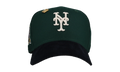 59FIFTY New York Mets 40th Season Fitted Hat "Green / Navy - Corduroy Visor" NE197