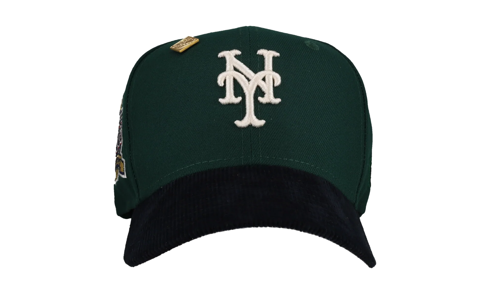 59FIFTY New York Mets 40th Season Fitted Hat "Green / Navy - Corduroy Visor" NE197