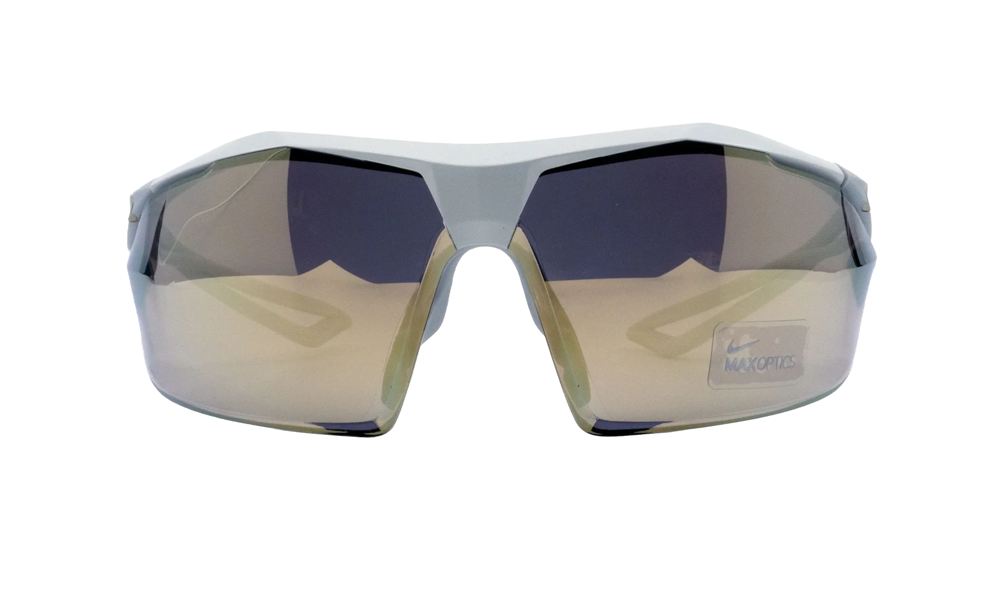 Vaporwing R Sunglasses "Matte White / Speed Tint / UML Gold Lens" EV0914 100