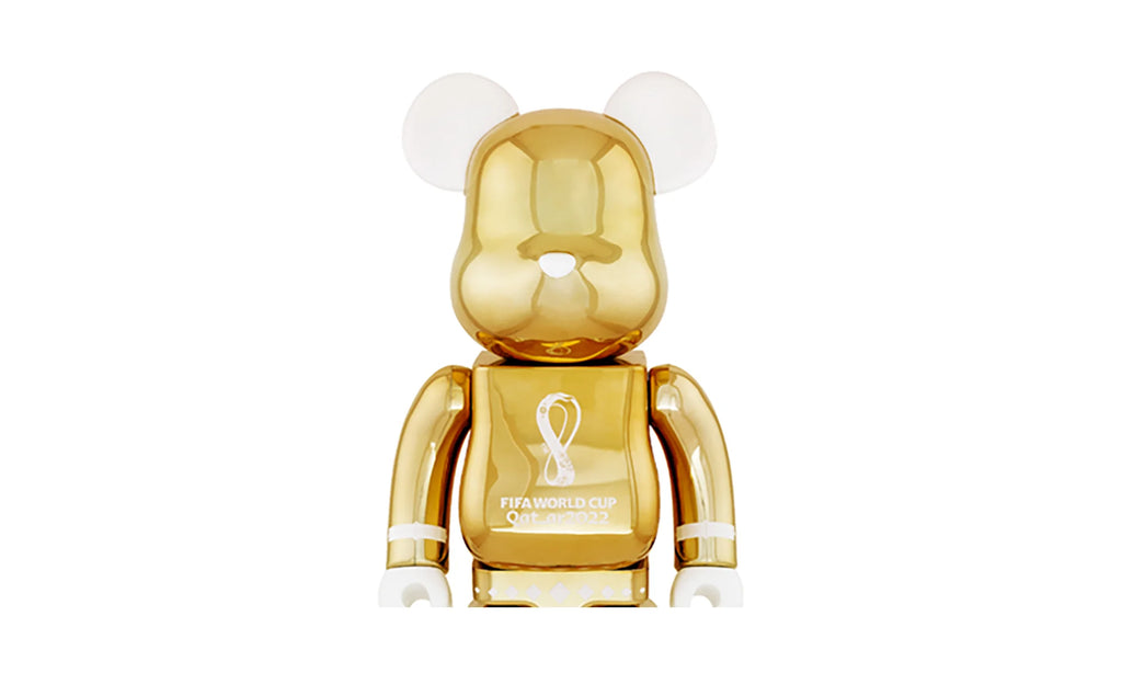 Bearbrick FIFA World Cup Qatar 2022 "Gold - 1000%" MEDI3038