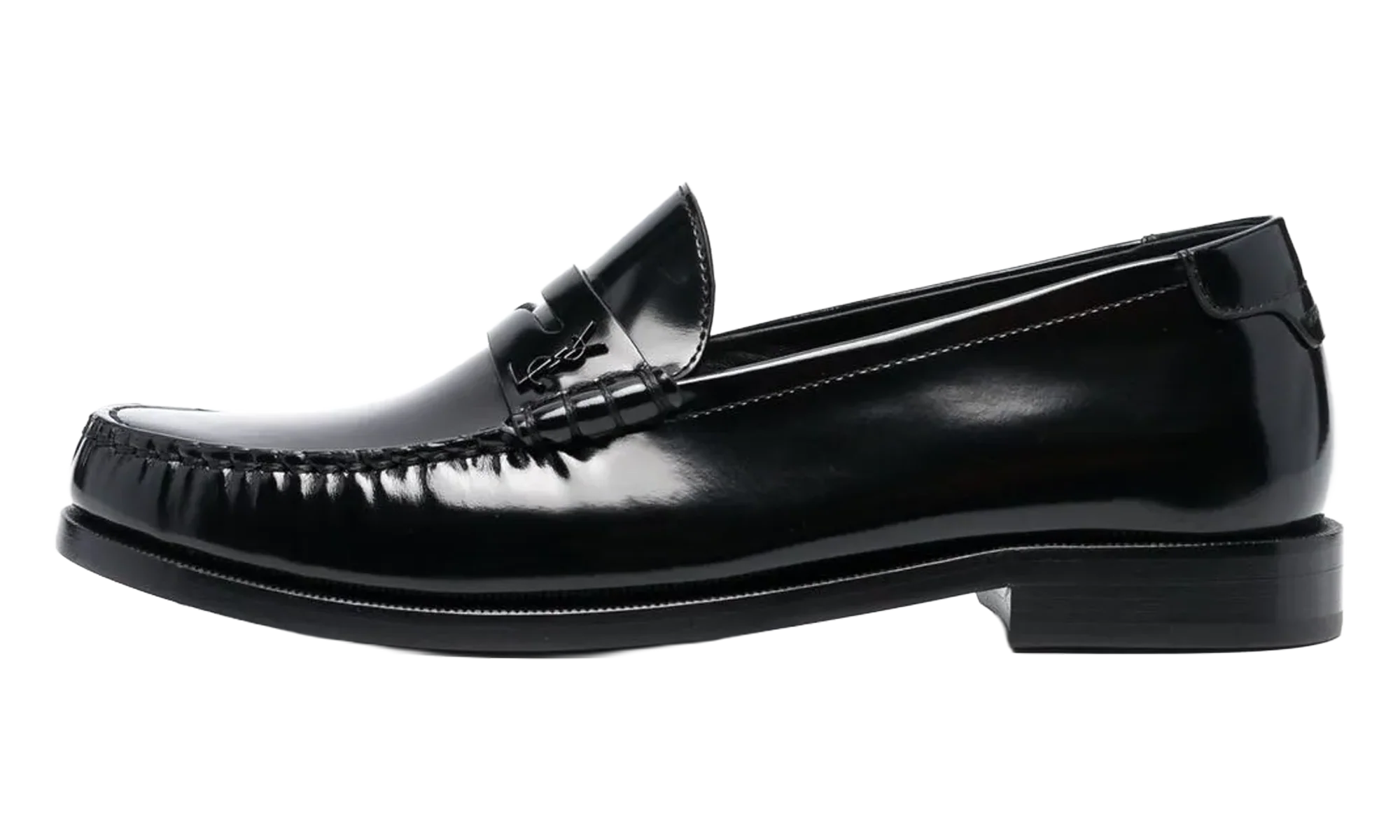 Le Loafer Penny Slippers "Nero" 670231AAA7R 1000