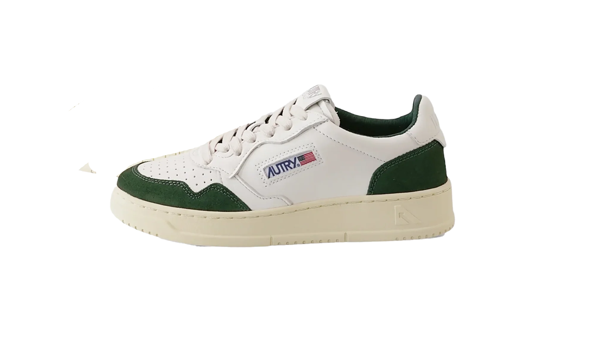 Medalist Leather Low WMNS "White Bottle Green" AULW GS42