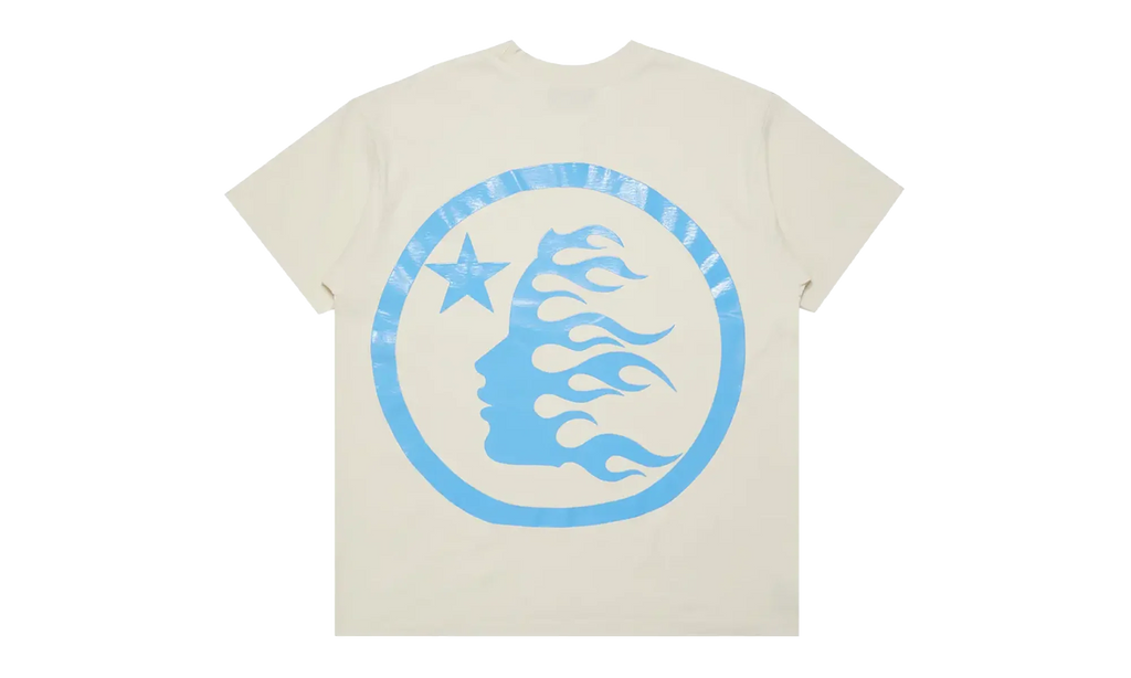 Classic T-Shirt Gel Print "White/Blue" HSR282