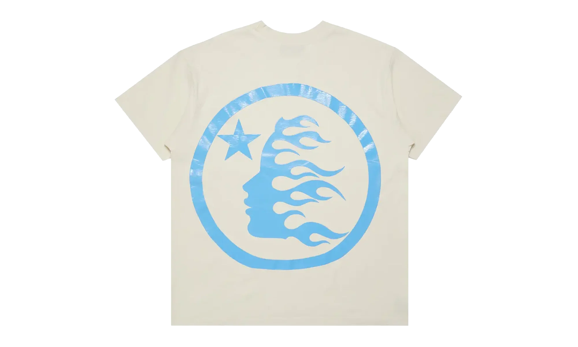 Classic T-Shirt Gel Print "White/Blue" HSR282