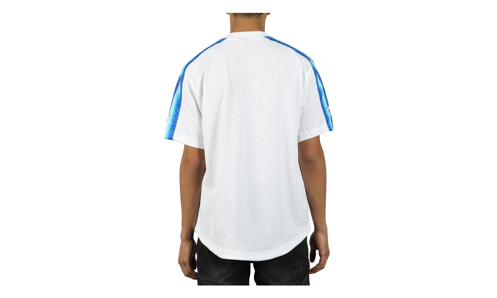 NBA Mesh V-Neck Tee "1991 All-Star Game - White" MSPOMG18025 ASGWHIT191