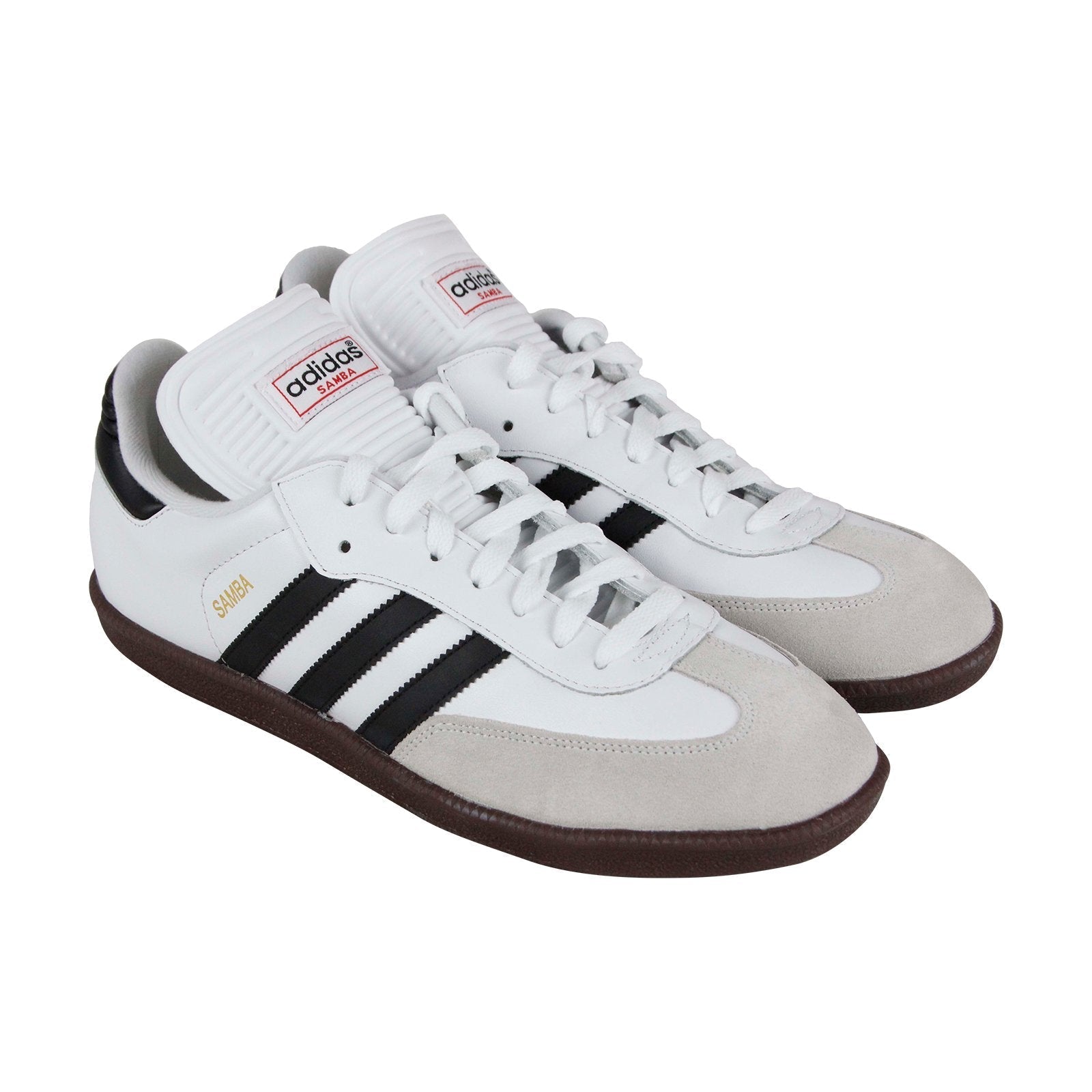 Samba Classic 772109 Mens White Suede Lace Up Lifestyle Sneakers Shoes