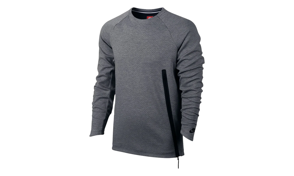 Tech Fleece Crew Neck "Carbon Heather" 846348 091