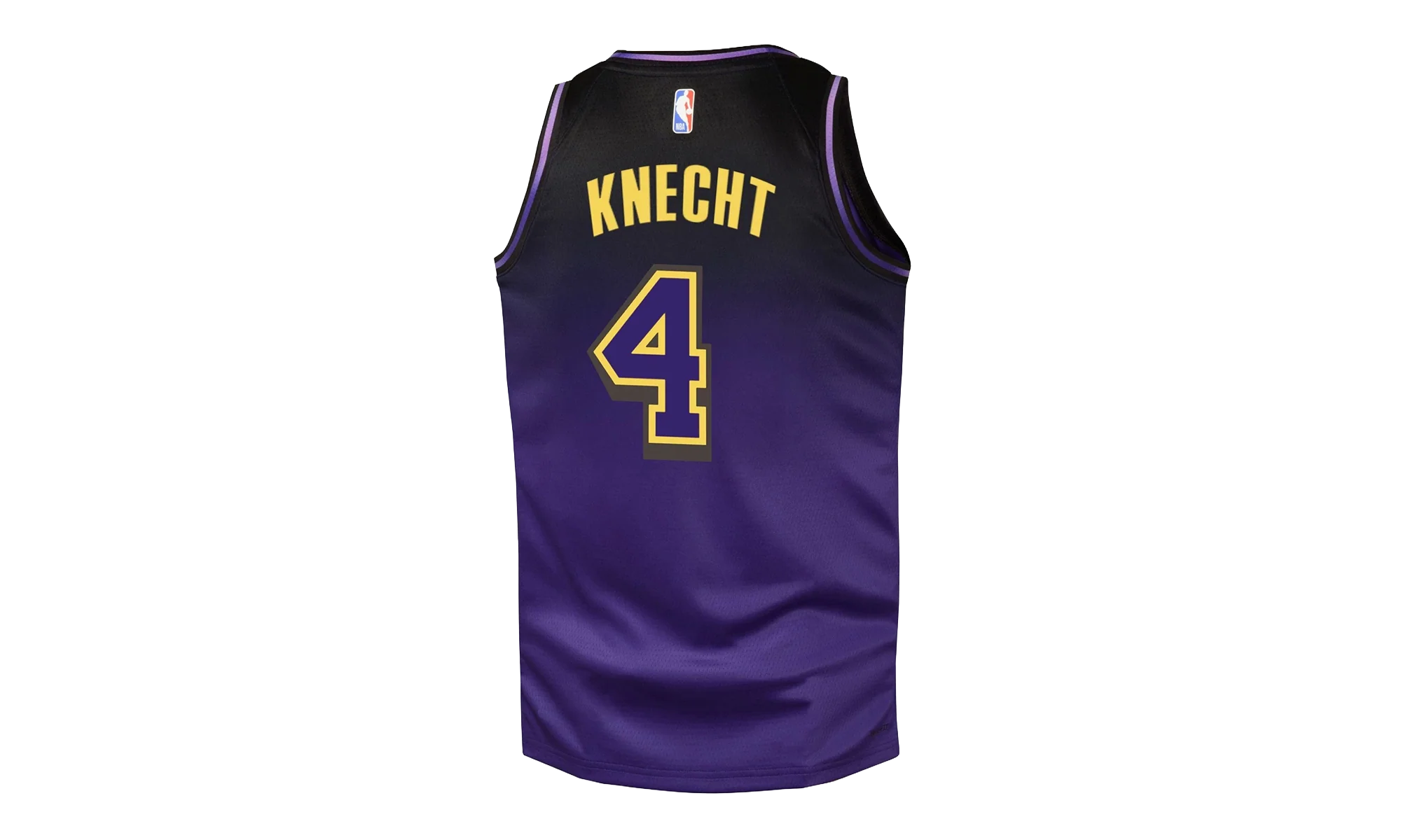 NBA LOS ANGELES LAKERS SWINGMAN JERSEY GS "4 Dalton Knecht - Purple" 9Z2B7BU8W24 KNECHT